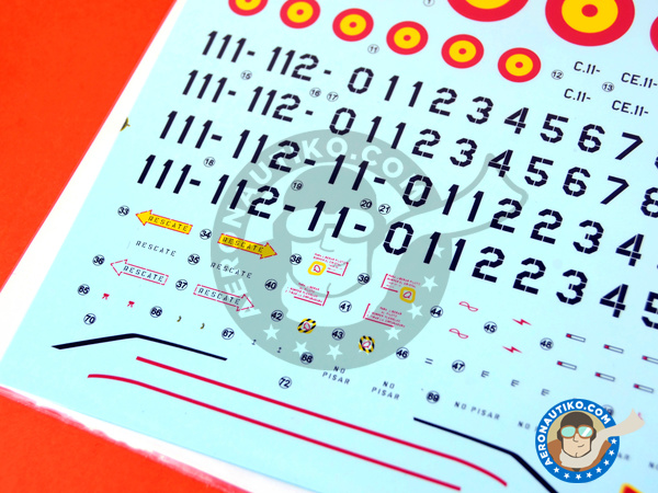 Image 6: Dassault Mirage III EE/DE |  in 1/48 scale manufactured by Series Españolas (ref. SE448)