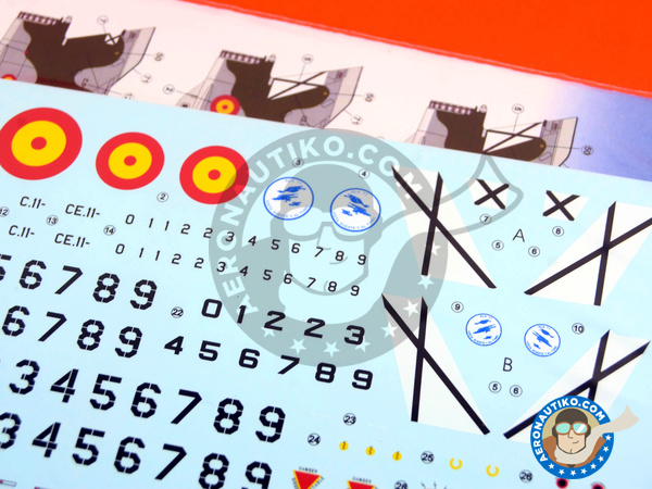 Image 8: Dassault Mirage III EE/DE |  in 1/48 scale manufactured by Series Españolas (ref. SE448)