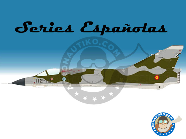 Image 3: Dassault Mirage III EE/DE |  in 1/72 scale manufactured by Series Españolas (ref. SE472)