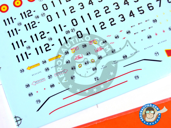 Image 9: Dassault Mirage III EE/DE |  in 1/72 scale manufactured by Series Españolas (ref. SE472)