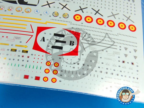 Image 6: Dassault Mirage F1 |  in 1/48 scale manufactured by Series Españolas (ref. SE548)