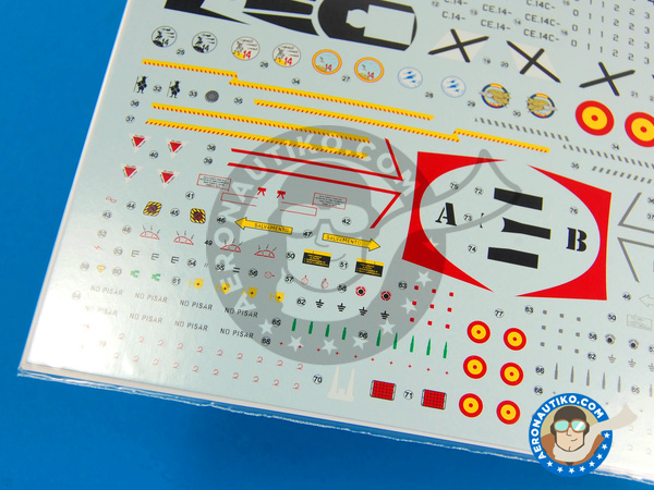 Image 7: Dassault Mirage F1 |  in 1/48 scale manufactured by Series Españolas (ref. SE548)