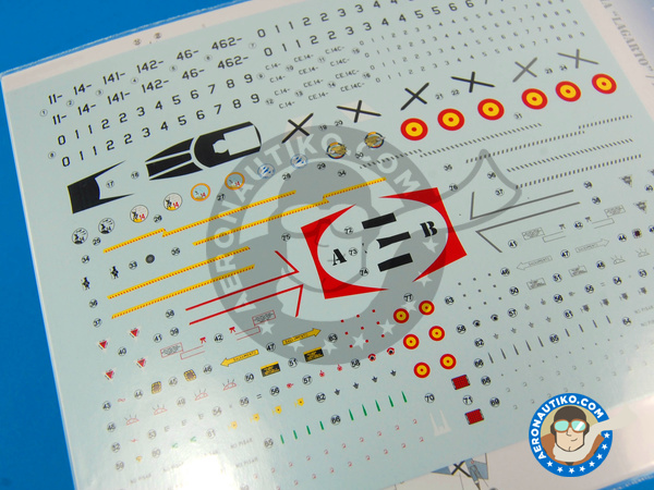 Image 3: Dassault Mirage F1 |  in 1/72 scale manufactured by Series Españolas (ref. SE572)