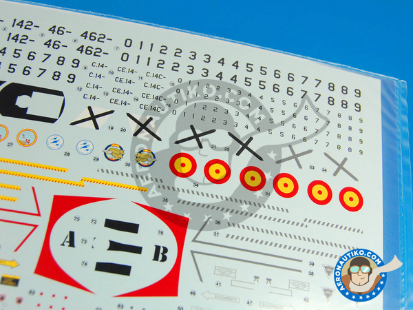 Image 8: Dassault Mirage F1 |  in 1/72 scale manufactured by Series Españolas (ref. SE572)