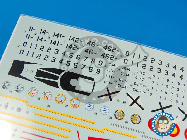Image 9: Dassault Mirage F1 |  in 1/72 scale manufactured by Series Españolas (ref. SE572)