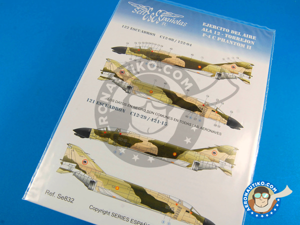 Image 1: McDonnell Douglas F-4 Phantom II C |  in 1/32 scale manufactured by Series Españolas (ref. SE832)