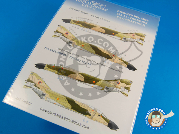 Image 1: McDonnell Douglas F-4 Phantom II C |  in 1/48 scale manufactured by Series Españolas (ref. SE848)