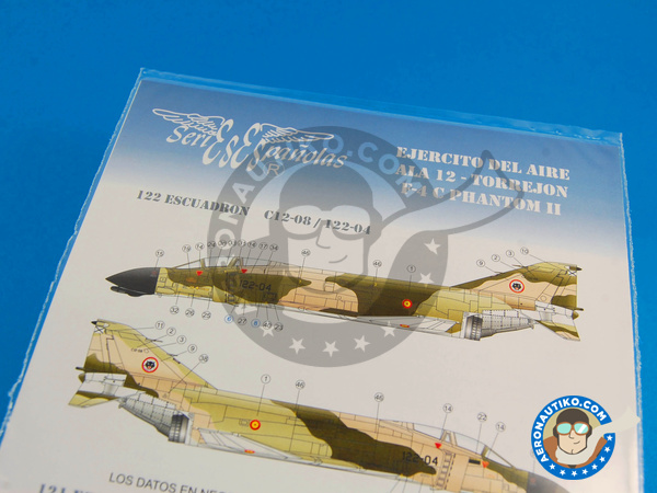 Image 2: McDonnell Douglas F-4 Phantom II C |  in 1/48 scale manufactured by Series Españolas (ref. SE848)