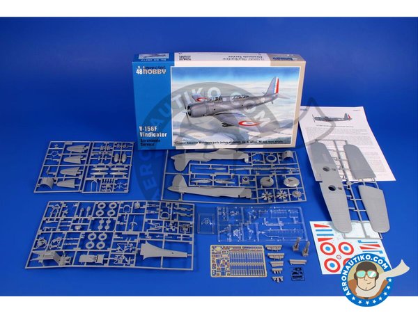 Image 1: V-156F Vindicator Aéronavale Service | Airplane kit in 1/48 scale manufactured by Special Hobby (ref. SH48213)