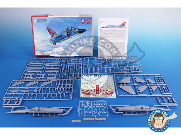Image 1: Mirage F.1B/BE | Airplane kit in 1/72 scale manufactured by Special Hobby (ref. SH72291)