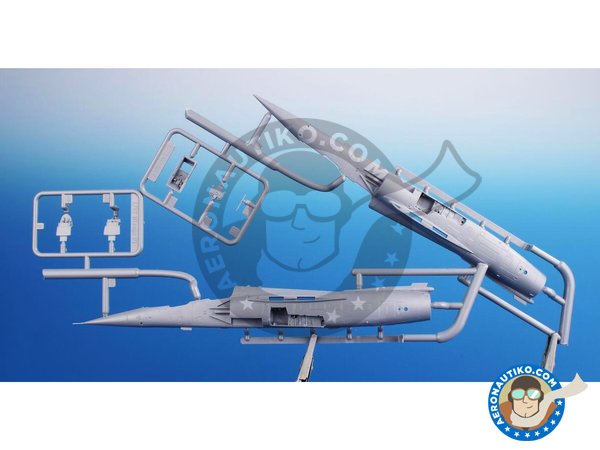 Image 2: Mirage F.1B/BE | Airplane kit in 1/72 scale manufactured by Special Hobby (ref. SH72291)