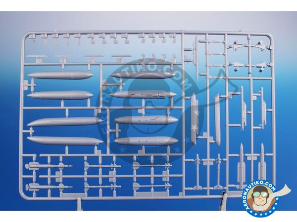 Image 9: Mirage F.1B/BE | Airplane kit in 1/72 scale manufactured by Special Hobby (ref. SH72291)