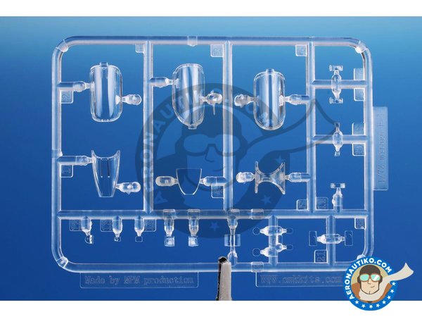 Image 10: Mirage F.1B/BE | Airplane kit in 1/72 scale manufactured by Special Hobby (ref. SH72291)