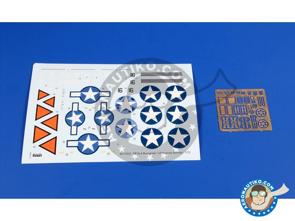 Image 6: SB2A-4 Buccaneer 'US Marines Bomber' | Airplane kit in 1/72 scale manufactured by Special Hobby (ref. SH72303)