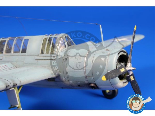 Image 13: SB2A-4 Buccaneer 'US Marines Bomber' | Airplane kit in 1/72 scale manufactured by Special Hobby (ref. SH72303)