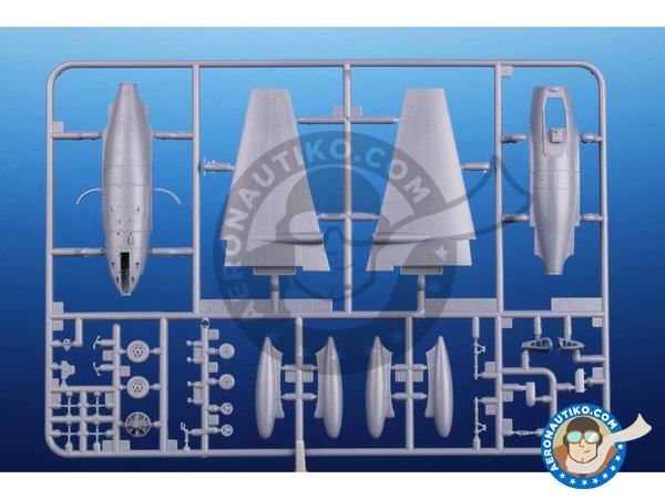 Image 2: DH.100 Vampire Mk.3 'European and American Operators' | Airplane kit in 1/72 scale manufactured by Special Hobby (ref. SH72453)