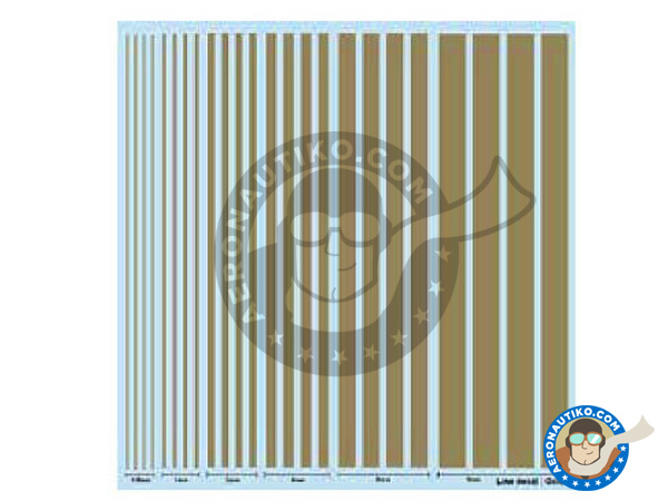 Image 1: Gold lines | Decals manufactured by Studio27 (ref. ST27-FP0031)