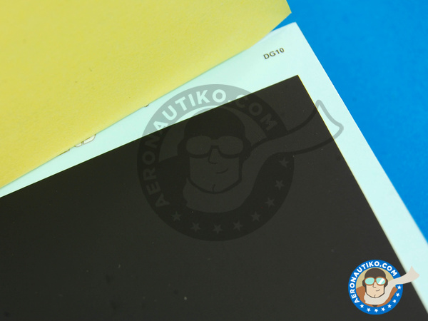 Image 2: Flat black | Decals manufactured by Tameo Kits (ref. DG10)