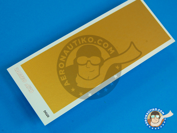 Image 2: 45 x 120 mm Gold | Decals manufactured by Tameo Kits (ref. DG20)