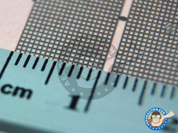 Image 5: Small pattern grille 10 x 25 mm | Mesh manufactured by Tameo Kits (ref. FT26)