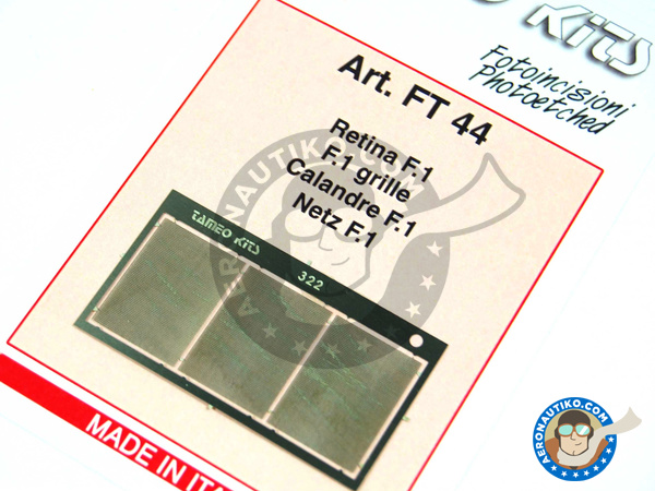 Image 1: Radiators grille | Mesh manufactured by Tameo Kits (ref. FT44)