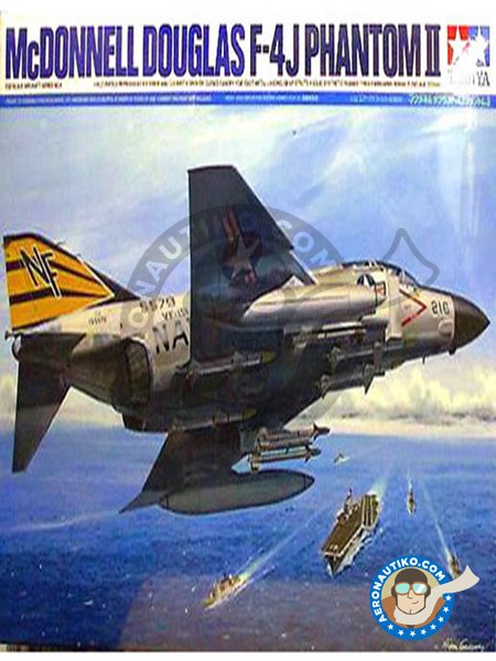 McDonnell Douglas F-4 Phantom II J | Airplane kit in 1/32 scale manufactured by Tamiya (ref. 60306) image
