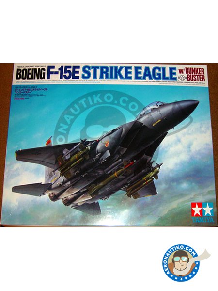 McDonnell Douglas F-15 Strike Eagle E | Airplane kit in 1/32 scale manufactured by Tamiya (ref. 60312) image