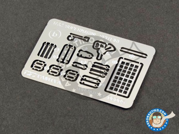 Image 6: Supermarine Spitfire Mk.VIII | Airplane kit in 1/32 scale manufactured by Tamiya (ref. 60320)