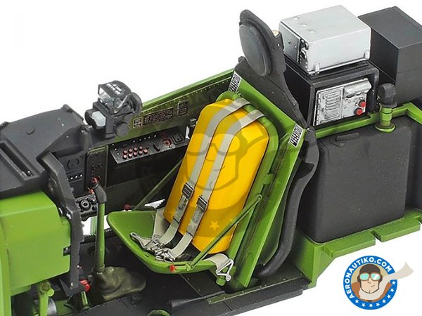 Image 4: North American F-51D Mustang "Korean War" | Airplane kit in 1/32 scale manufactured by Tamiya (ref. 60328)