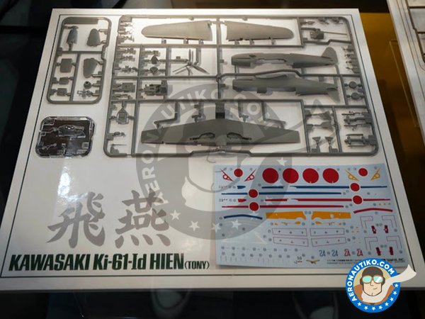Image 1: Kawasaki Ki-61-Id Hien (Tony) | Airplane kit in 1/72 scale manufactured by Tamiya (ref. 60789)