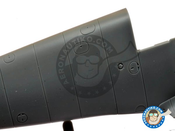 Image 3: Messerschmitt Bf109 G-6 "Gustav" | Airplane kit in 1/48 scale manufactured by Tamiya (ref. TAM61117)