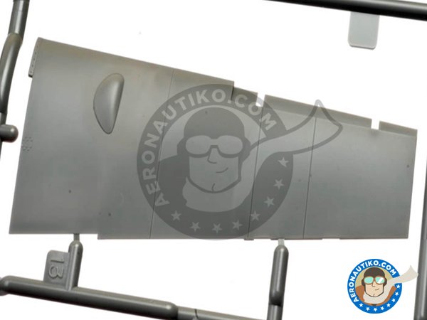 Image 4: Messerschmitt Bf109 G-6 "Gustav" | Airplane kit in 1/48 scale manufactured by Tamiya (ref. TAM61117)