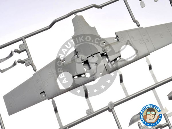 Image 5: Messerschmitt Bf109 G-6 "Gustav" | Airplane kit in 1/48 scale manufactured by Tamiya (ref. TAM61117)