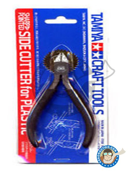Sharp Pointed Side Cutter | Tools manufactured by Tamiya (ref. 74035) image