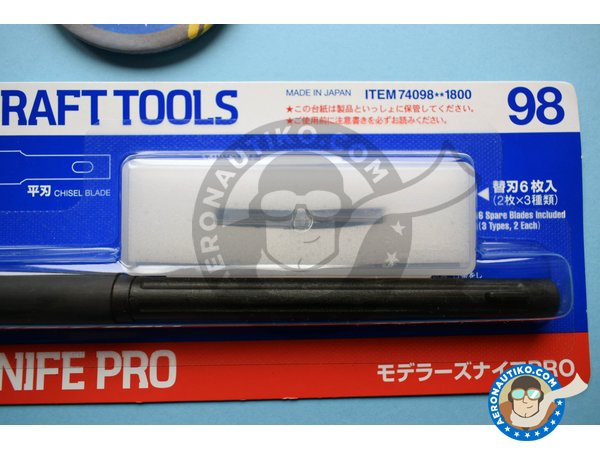 Image 2: Modeler's Knife Pro | Knife manufactured by Tamiya (ref. 74098)