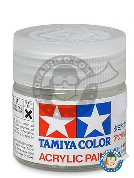 X-35 Semi Gloss Clear. 10ml | Acrylic paint manufactured by Tamiya (ref. 81535) image