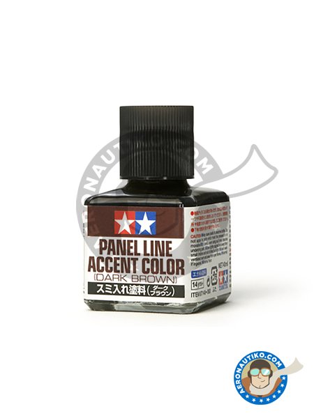 Panel line accent color brown | Paint manufactured by Tamiya (ref. 87140) image