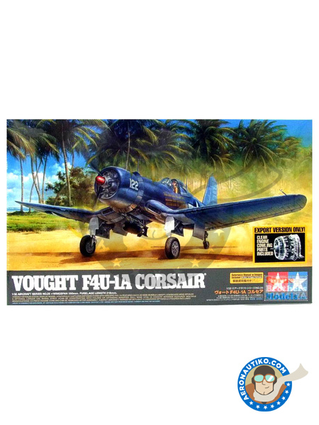 Vought F4U Corsair 1A | Airplane kit in 1/32 scale manufactured by Tamiya (ref. TAM60325) image