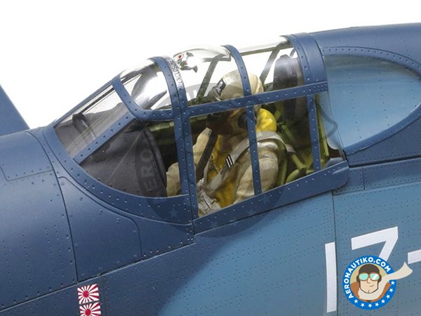 Image 6: Vought F4U Corsair 1A | Airplane kit in 1/32 scale manufactured by Tamiya (ref. TAM60325)