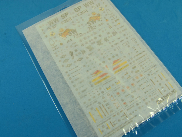 Image 8: Lockheed Martin F-16 Fighting Falcon CJ Block 50 | Airplane kit in 1/72 scale manufactured by Tamiya (ref. TAM60788)