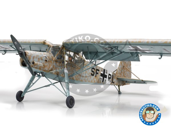 Image 1: Fieseler Fi 156C "Stortch" | Airplane kit in 1/48 scale manufactured by Tamiya (ref. TAM61100)