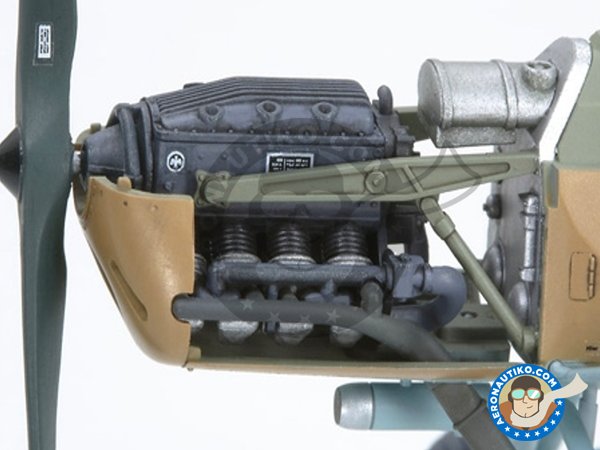 Image 3: Fieseler Fi 156C "Stortch" | Airplane kit in 1/48 scale manufactured by Tamiya (ref. TAM61100)