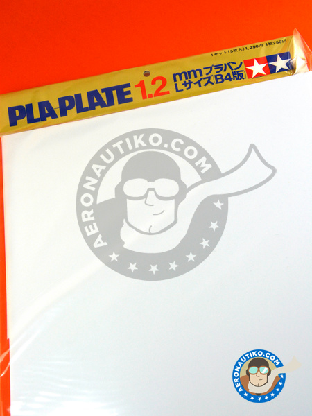Pla-plate 1.2 | Polystyrene plastic sheets manufactured by Tamiya (ref. TAM70005) image