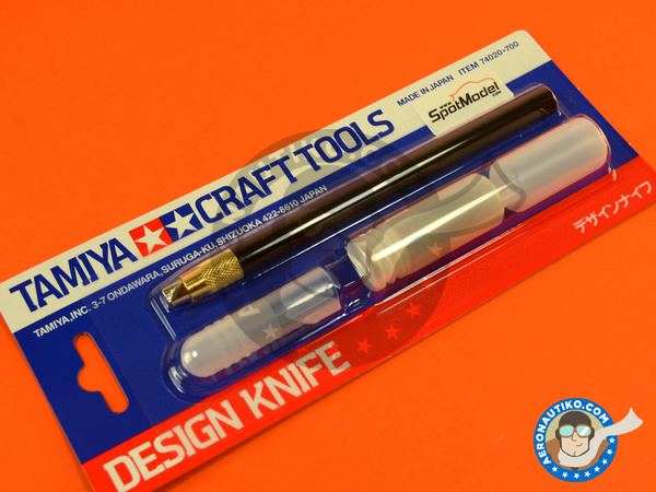 Image 3: Cutter Design knife craft tools | Herramientas fabricado por Tamiya (ref. TAM74020)