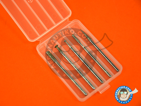 Image 1: Electric router bit set | Tools manufactured by Tamiya (ref. TAM74043)