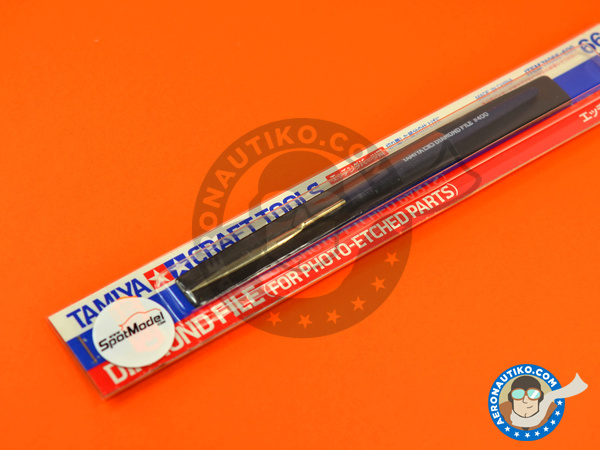 Image 1: Diamond file | File manufactured by Tamiya (ref. TAM74066)