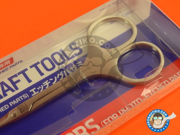 Image 1: Scissors for phoetched parts | Tools manufactured by Tamiya (ref. TAM74068)