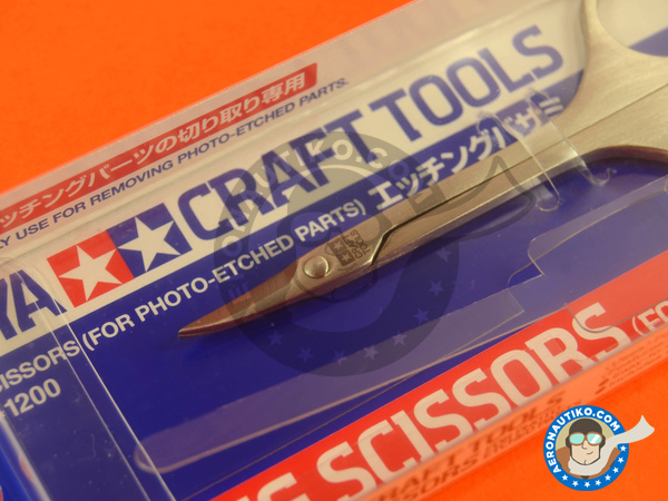 Image 2: Scissors for phoetched parts | Tools manufactured by Tamiya (ref. TAM74068)