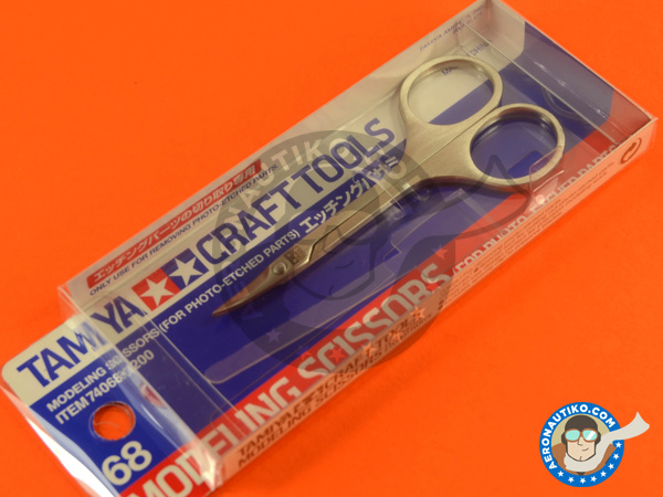 Image 3: Scissors for phoetched parts | Tools manufactured by Tamiya (ref. TAM74068)