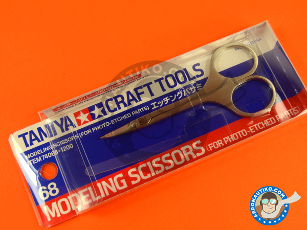Image 5: Scissors for phoetched parts | Tools manufactured by Tamiya (ref. TAM74068)
